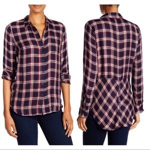 Lucky Brand Plaid Button Down Size Small